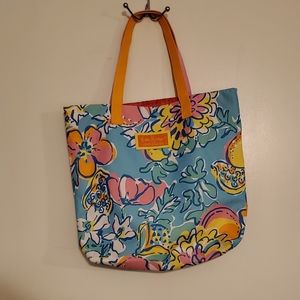Lilly Pulitzer Large Tote Shopping Bag.